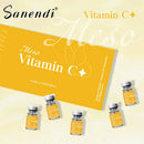 Suero de ADN de salmón PDRN de Sanendi para rostro Dr.Pen Hydro Glow, potenciador de la piel con vitamina C, iluminador, cuidado de la piel coreano, hidratación, 7 ml x 5