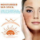 SPF 50+ UV Protective Sunscreen Cream Stick Invisible Broad-Spectrum Face Sunscreen Wear Under Sunburn Anti Oxidant Sunblock
