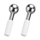 Globos de hielo de acero inoxidable de primera calidad para masajes faciales – Terapia refrescante y antienvejecimiento para la piel