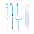 Máquina facial profesional de alta frecuencia, varita de electroterapia, varitas de argón y neón de vidrio, elimina arrugas, inflamación, acné y piel.