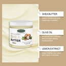 Crème corporelle hydratante au beurre de karité Apaise la peau sèche Hydratation intense Atténue les ridules Améliore l'élasticité Répare la barrière cutanée Lait corporel
