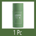Masque nettoyant visage au thé vert en stick, resserre les pores, élimine les points noirs en profondeur, masque hydratant nettoyant pour le visage 40 g