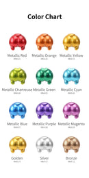 Eco-Friendly Dspiae Mka Super Metallic Markers Art Supply - Soft Tip in Pink, Orange, Red, Blue, Green, Silver, Gold