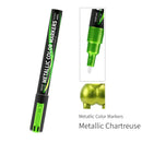 DSPIAE MKA Super Metallic Marker Brush Pen Environment-friendly Water-based Soft Head Sliver Gold Pink Red Blue Green Orange new