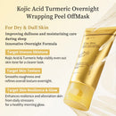 Mascarilla Peel Off de Ácido Kójico y Cúrcuma | Hidratación nocturna, antiedad y control del acné