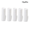 5Pcs/lot Kraft Paper Push Up Tubes Biodegradable Cardboard Cosmetic Cylindrical Packaging Lip Balm Deodorant Container