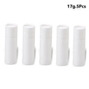 5Pcs/lot Kraft Paper Push Up Tubes Biodegradable Cardboard Cosmetic Cylindrical Packaging Lip Balm Deodorant Container