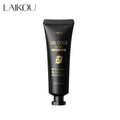 LAIKOU Mascarilla de colágeno de caracol de oro de 24 quilates, mascarilla facial exfoliante, antiarrugas, blanqueadora, elimina puntos negros, mascarilla facial desprendible, producto para la piel