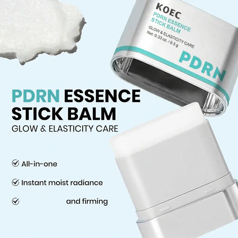  KOEC PDRN Essence Stick Balm Collagen Reparing Serum Moisturizing Glowing Firming Anti-Wrinkle Enhance Elasticity Face Care