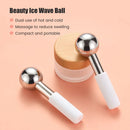 Globos de hielo de acero inoxidable de primera calidad para masajes faciales – Terapia refrescante y antienvejecimiento para la piel