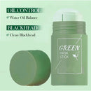 Masque nettoyant visage au thé vert en stick, resserre les pores, élimine les points noirs en profondeur, masque hydratant nettoyant pour le visage 40 g