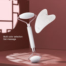 Set de belleza facial premium Rodillo y Gua Sha – Lifting, esculpe y da luminosidad