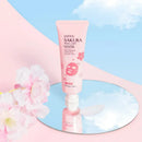 Masque exfoliant visage LAIKOU Sakura - Nettoyage en profondeur, anti-âge, anti-rides, éclaircissant, élimine les points noirs, masque à déchirer, soin du visage 50 g