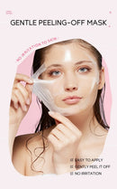 Masque exfoliant visage LAIKOU Sakura - Nettoyage en profondeur, anti-âge, anti-rides, éclaircissant, élimine les points noirs, masque à déchirer, soin du visage 50 g