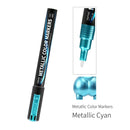 DSPIAE MKA Super Metallic Marker Brush Pen Environment-friendly Water-based Soft Head Sliver Gold Pink Red Blue Green Orange new