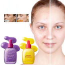 Vitamin C + Bakuchiol Face Serum – Anti-Aging, Hydrating & Freckle Removal | Natural Plumping Skincare Essence