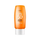 LAIKOU Protector solar facial FPS 50+, protector solar facial de doble tubo, multiefecto Pa+++, 50 g