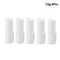 5Pcs/lot Kraft Paper Push Up Tubes Biodegradable Cardboard Cosmetic Cylindrical Packaging Lip Balm Deodorant Container