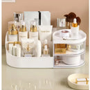Caja de almacenamiento de cosméticos de gran capacidad, organizador de cajones de maquillaje, joyería, esmalte de uñas, contenedor de maquillaje, caja de almacenamiento de artículos diversos de escritorio