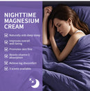 Lotion au magnésium, Crème de nuit au magnésium, Soin à la lavande pour les jambes, les bras et le décolleté, Aide naturelle pour un sommeil profond, Hydratant, Réparateur après-soleil