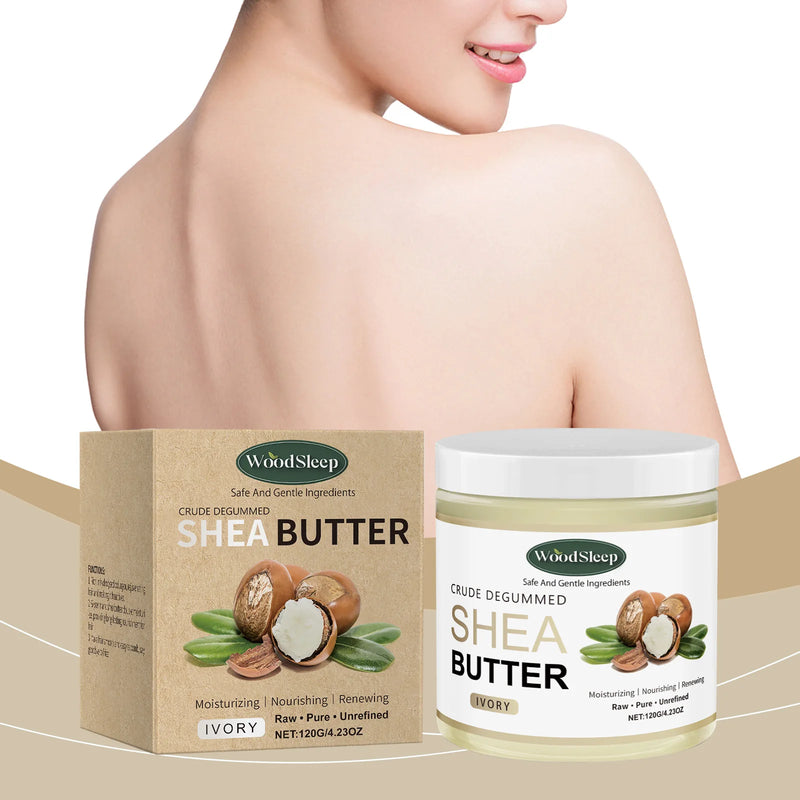 Crème corporelle hydratante au beurre de karité Apaise la peau sèche Hydratation intense Atténue les ridules Améliore l'élasticité Répare la barrière cutanée Lait corporel