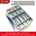 Ophthalmic Microscopic Instruments Scissors+Needle Holder+Tweezers with Surgical Box Titanium Alloy Ophthalmic Surgical Tools