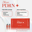 Suero de ADN de salmón PDRN de Sanendi para rostro Dr.Pen Hydro Glow, potenciador de la piel con vitamina C, iluminador, cuidado de la piel coreano, hidratación, 7 ml x 5