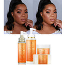 AILKE Vitamin C Whitening Kit For Women, Even Skin Tone, Clean Skin, Moisturizing, Anti Wrinkles, Skin Glowing Beauty Set