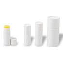 5Pcs/lot Kraft Paper Push Up Tubes Biodegradable Cardboard Cosmetic Cylindrical Packaging Lip Balm Deodorant Container