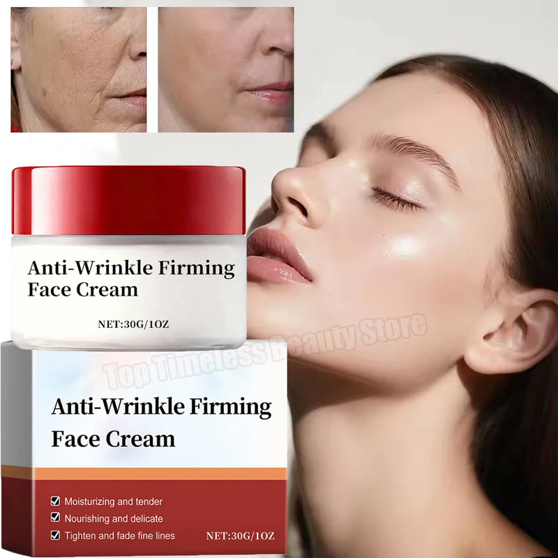 Crema facial hidratante coreana con efecto lifting, ácido hialurónico, agua ácida, suaviza la barrera cutánea, repara y atenúa las arrugas.