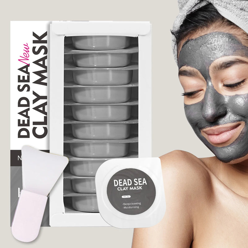 Dead Sea Mud Clay Mask Hydrating and Moisturizing Whitening Skin Care Deep Cleansing Makes the Skin Translucent and Glossy