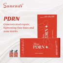 Suero de ADN de salmón PDRN de Sanendi para rostro Dr.Pen Hydro Glow, potenciador de la piel con vitamina C, iluminador, cuidado de la piel coreano, hidratación, 7 ml x 5