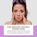 Protector solar facial hidratante FPS 100+: loción ligera con protección UV y calmante para uso diario.