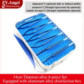 Ophthalmic Microscopic Instruments Scissors+Needle Holder+Tweezers with Surgical Box Titanium Alloy Ophthalmic Surgical Tools