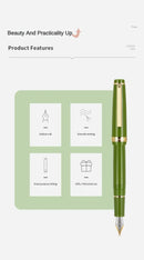 Stylo plume Jinhao 82, nouvelle couleur, stylo de luxe élégant, plume extra-fine 0,7/0,5/0,38 mm, fournitures scolaires et de bureau.