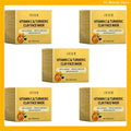Turmeric Vitamin C Clay Mask Deep Cleansing Facial Improves Dark Spots Acne Hydrating Skin Care Tightens Skin Evens Skin Tone