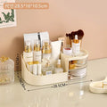 Caja de almacenamiento de cosméticos de gran capacidad, organizador de cajones de maquillaje, joyería, esmalte de uñas, contenedor de maquillaje, caja de almacenamiento de artículos diversos de escritorio