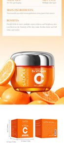 SADOER Vitamin C Face Cream – Brightening & Hydrating Skincare