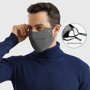 Breathable Ice Silk Face Cover UV Face Shield Washable Reusable Sun Protection Face Mask for Motorcycle Running Riding Exercise