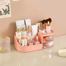 Caja de almacenamiento de cosméticos de gran capacidad, organizador de cajones de maquillaje, joyería, esmalte de uñas, contenedor de maquillaje, caja de almacenamiento de artículos diversos de escritorio