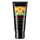 YUITIKUE Black Facial Mask, Indian Clay & Activated Charcoal, Deep Cleansing, Hydrates & Firms Pores, 60g