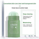 Masque nettoyant visage au thé vert en stick, resserre les pores, élimine les points noirs en profondeur, masque hydratant nettoyant pour le visage 40 g
