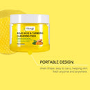Turmeric Kojic Acid Cleansing Pads Exfoliating Pads Removing Dead Skin Shrink Pores Smooth Brightening Skin Face Cleansing