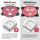 Led light therapy mask