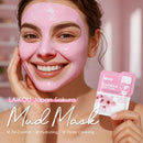 Laikou Sakura Mud Facial Mask Tablet Cleansing Pore Deep Moisturizing Shrink Pores Blackhead Acne Skin Care Product 5/10PCS