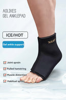 AOLIKES 1PCS Ankle Ice Pack for Injuries Reusable Ice & Hot Therapy Premium Gel 360° Full Coverage for Sprained Ankle Injuries