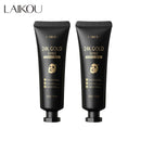 LAIKOU Mascarilla de colágeno de caracol de oro de 24 quilates, mascarilla facial exfoliante, antiarrugas, blanqueadora, elimina puntos negros, mascarilla facial desprendible, producto para la piel