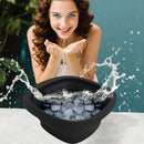 Bol de bain de glace pliable pour le visage pour femmes et jeunes filles, outil de soins de la peau du visage, lavabo de thérapie par le froid en silicone, bol de trempage facial portable