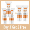 Protector solar facial y corporal no graso FPS 100+, bloqueador solar facial con protección UVA y UVB, crema bloqueadora solar antienvejecimiento para verano y playa.