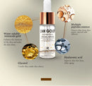 ARTISCARE 24K Gold Peptides Face Serum 20ml – Anti-Aging & Hydrating with Hyaluronic Acid